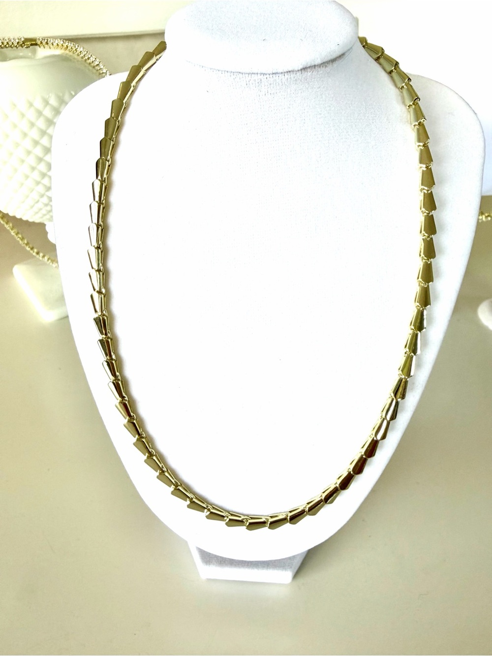 Melinda Maria Serpent Link Necklace